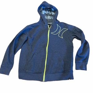 🔴 Hurley Boys zip up Hoodie Large